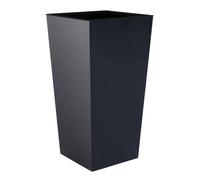 Urbi tall pot 4 litres, en plastique, 14 x 14 x 26,5 cm en couleur Anthracite Pot de fleur en plastique Urbi, vous pourrez le mettre aussi bien à l'extérieur qu'à l'intérieur.À l'intérieur se trouve u