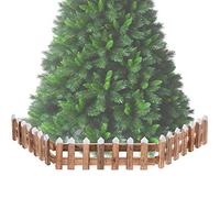 URBN Toys Lot de 1 ou 2 clôtures en bois naturel pour sapin de Noël