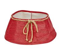 URBNLIVING Jupe de sapin de Noël élégante (rouge)