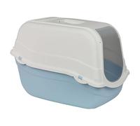 URBNLIVING Litière pour chat fermée, extra large, avec couvercle, avec filtre, pelle et poignée de transport, facile à nettoyer, contrôle des odeurs, porte à rabat sûre pour chats, 8 options