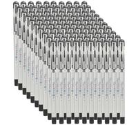 URBNLIVING Lot de 100 stylos à encre gel à pointe fine de 0,5 mm, encre gel lisse, prise en main confortable - Idéal pour l'école, le bureau, le codage couleur, l'édition, les études et l'écriture
