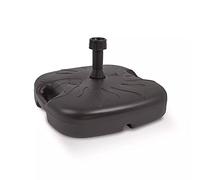 URBNLIVING Pied de parasol en plastique blanc anthracite 18 l