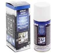 URBNLIVING Spray de neige artificielle avec pochoir - 150 ml - Pour Noël et loisirs créatifs