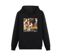 URBREW Roxette Tourism Mens Sweatshirts Black Unisex Mens Pullover Hoodies XXL