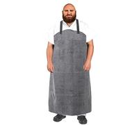 Urby Tablier de grande taille pour le travail du bois, tablier en toile cirée Ready Wares de 473,6 g, convient aux tours de taille W91+, XL, XXL ou plus. Idéal pour le travail du bois, l'atelier ou le