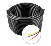 URCIANOW 20AWG 20 Mètres Fil Electrique 0,5 mm² 4 Conducteurs Câble Electrique de Force 20 UL2464 Fil Electrique 20 AWG Cordon PVC avec Toron Fil de Cuivre Etamé (20/4 AWG 20M)