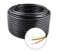 URCIANOW 20AWG 7,62 Mètres Fil Electrique 4X0,5 mm² 4 Fils Câble Electrique UL2464 Fil Electrique Cordon PVC avec Toron Fil de Cuivre Etamé