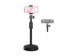 Urciwos Support de webcam réglable pour webcam Logitech C922 C930e C920S C920 C615 C960 C920x BRIO 4K NexiGo N60 32,6"