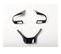 ure panneau Console centrale Couverture Décoration Volant Voiture Accessoire D'intérieur Style Pour Lexus RX 2016 2017 2018 2019 2020 3 Pièces(Piano Black)