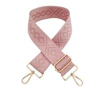 URFEDA Bandoulière pour Sac Femmes, Sac à Main Sangle de Remplacement Réglable 72-130 cm Sangle de Sac à Main Sangle d'épaule Large de 5CM avec des Crochets, Anse de Sac Bandouliere Tissu, Type 4