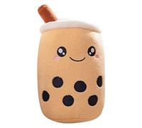 URFEDA Bubble Tea Peluche Thé au lait Jouet en peluche mignon Coussin pour enfants Jouet pour enfants Coussin en peluche douce Coussin pour enfants Décoration d'intérieur Oreiller canapé Jouet pour