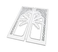 URFEDA Matrice de Découpe, Scrapbooking Dies en Métal, Carte Dinvitation de Mariage Dentelle Matrices de Découpage, Pochoirs de Découpe pour Gaufrage pour Cartes de Vœux, Albums Photo, Invitations