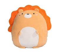 URFEDA Peluche lion Kawaii - Coussin en peluche - 40 cm - Peluche douce - Coussin décoratif - Cadeau pour enfants