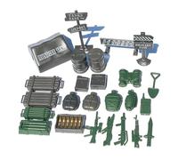URFEDA Soldat Militaire Jouet, 25 Pcs Militaire Figurines Set Figures Action Army Ensemble Soldat Plastique Figurine Militaire Avions Tanks Coffret Set de Jeu Militaire Soldat Figurines Set