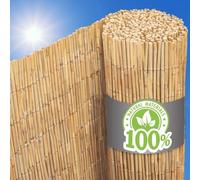 urfence Brise Vue Jardin 90x500 Canisse Roseau Opaque - Clôture Balcon Terrasse Pergola Carport - Pare Soleil Coupe Vent - Barriere Exterieur Protection Intimité Paravent Occultant Naturel Résistant