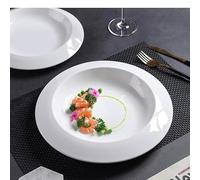 URGDWEKJY Assiette à collation créative en céramique Assiette creuse pour restaurant Assiette à dessert Assiette à pâtes Vaisselle Plateau à collation