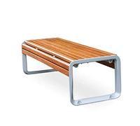 URGDWEKJY Meuble d'entrée Banc d'extérieur Chaise de parc en plastique Siège en bois Banc de jardin Banc Scénique Spot Commercial Outdoor Leisure Bench Chaises d'extérieur (B, M : 180 cm)