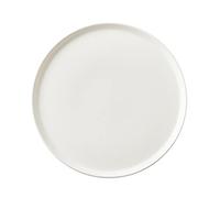 URGDWEKJY Plateau de service et plateau rond en céramique mate grossière - Plateau pour petit déjeuner - Élégant décor de ferme - Palette (E, L)