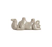 URGDWEKJY Thé pour animal domestique Camel Tea Pet Décoration de bureau Ornements en céramique Table à thé Ameublement Zen Porte-stylo Jouets à thé Accessoires de thé Favorite du thé