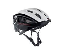 Urge Supacross Casque de VTT Mixte Adulte, Noir/Blanc, S/M (54/57cm)