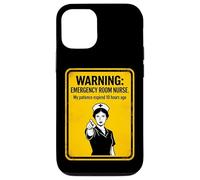 Urgence infirmière Avertissement, ma Patience a expiré il y a des Heures Coque pour iPhone 12/12 Pro