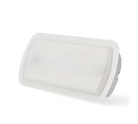 Urgence LED - lumière blanche de 4 W, 400 lm, fonctions d'auto-test et permanent, dimensions de 272 x 140 x 543 mm, idéal pour éclairage intérieur