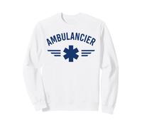 Urgence Médical Profession Santé Simple Ambulancier Sweatshirt