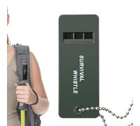 Urgence Survie Sifflet Avec Cordon Plastique Sifflets Entraîneur Arbitres Petit Tri-Bande Sifflets Super Bruyant Sifflets Sifflets De Survie Sifflet D'urgence Détresse Sifflets De Signalisation Randon