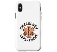 Urgences Halloween Spooky Star of Life Coque pour iPhone X/XS