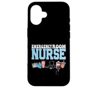 Urgences infirmière urgence salle d'urgence infirmière Coque pour iPhone 16