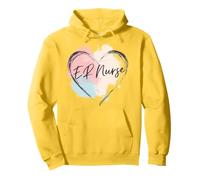 Urgences Infirmières en forme de cœur Pastel Sweat à Capuche