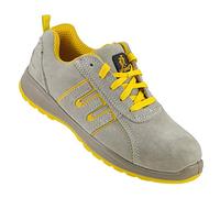 Urgent Chaussures de travail 212 S1 Chaussures de sécurité pour homme, beige, 46 EU