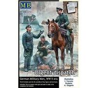 Urgent Dispatch. German Military Men, Wwii Era - 1:35e - Master Box Ltd.