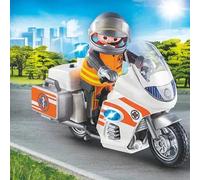 Urgentiste et moto - Playmobil Les secouristes - 70051