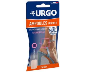 Urgo Ampoule Traitement Ampoules Ultra Discret Talon 10 Pièces