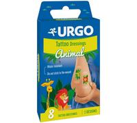 Urgo Animal Kids Pansements amusants pour enfants Boîte de 8 pansements