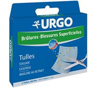 Urgo brûlures 6 tulles stériles petit format 5x5cm