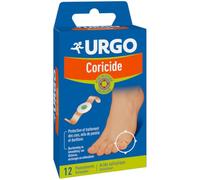 Urgo Coricide Pansement adhésif acide salicylique cors x12 | Protège la callosité en évitant les pressions douloureuses et frottements de la chaussure