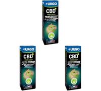 Urgo - Crème Hydratante CBD+ - Effet Chaud/Froid - Crème de Massage 98% d'Origine Naturelle - Dès 7 ans - Tube 50 ML (Lot de 3)