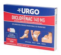 Urgo Diclofenac 140 mg Emplâtre Médicamenteux Pansement(S) 10 pc(s)
