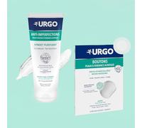 Urgo - Duo Nettoyant visage + Patch hydrocolloïde - Micro-needling - adapté pour les peaux à tendance acnéique