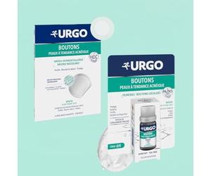 Urgo duo patch hydrocolloide + filmogel boutons
