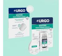 Urgo - Duo Patch hydrocolloïde - Micro-needling + Filmogel Boutons - Purifie - Accélère la disparation des boutons - Peaux à tendance acnéique - Cible et résorbe le bouton