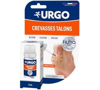 Urgo Filmogel Crevasses Talons Fendillés Comble Répare les fissures 7,5 ml | Evite la réouverture de la crevasse, Film protecteur résistant à l'eau, Application ciblée