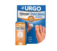 Urgo - Filmogel Ongles Abîmés par Mycose ou Traumatisme léger - Régénére et Renforce l'Ongle - Pinceau Applicateur - 3,3 ml - Dès 3 ans