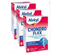 Urgo GOVital - Chondro Flex chondroitine glucosamine collagène MSM Vit C - TROIS MOIS DE TRAITEMENT - Lot de 3 boites