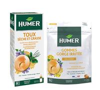 Urgo Humer Sirop toux sèche et grasse 170ml + Gommes sensible miel citron 30 unités