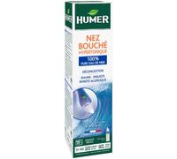 Humer Nez Bouché Spray Nasal 100% Eau De Mer Adulte 50ml