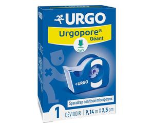 Urgo Médical Urgopore Géant Sparadrap Non Tissé Microporeux 2,5cm x 9,14m