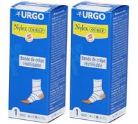 URGO Nylexocrep Bande crêpe 4 m x 10 cm Set(S) 2x1 pc(s)